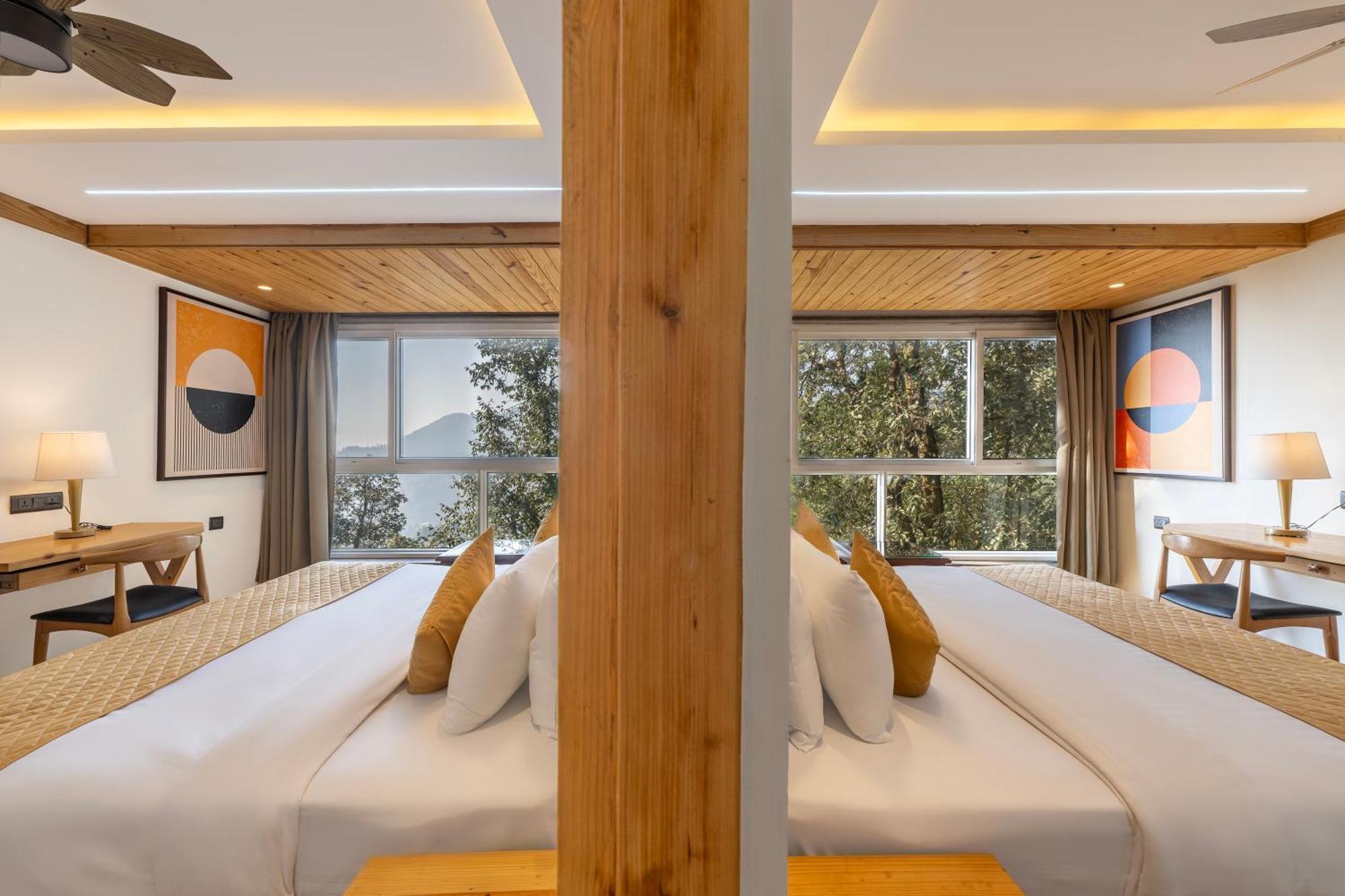 Echor Baris Resort Mussoorie Eksteriør bilde